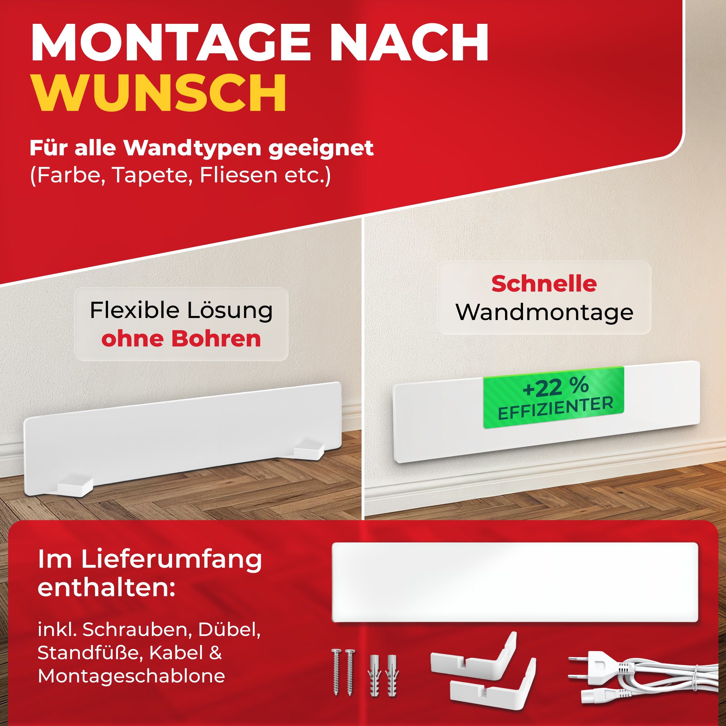 Montagearten für Module